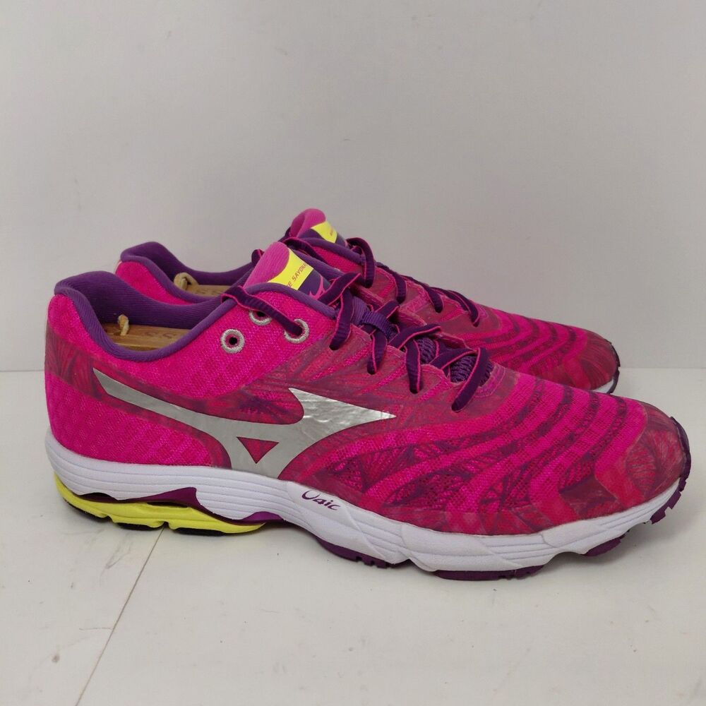 Mizuno Wave Sayonara Womens Size 9 Pink Running Athletic Shoes